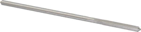 Made in USA - #25 Cobalt 4 Flute Chucking Reamer - Straight Flute, 0.143" Straight Shank, 1" Flute Length, 4" OAL - Eagle Tool & Supply