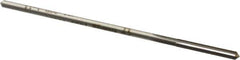 Made in USA - #31 Cobalt 4 Flute Chucking Reamer - Straight Flute, 0.112" Straight Shank, 7/8" Flute Length, 3-1/2" OAL - Eagle Tool & Supply