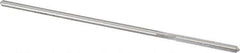 Made in USA - #38 Cobalt 4 Flute Chucking Reamer - Straight Flute, 0.095" Straight Shank, 7/8" Flute Length, 3-1/2" OAL - Eagle Tool & Supply