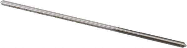 Made in USA - #42 Cobalt 4 Flute Chucking Reamer - Straight Flute, 0.088" Straight Shank, 3/4" Flute Length, 3" OAL - Eagle Tool & Supply