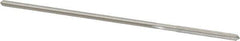 Made in USA - #44 Cobalt 4 Flute Chucking Reamer - Straight Flute, 0.081" Straight Shank, 3/4" Flute Length, 3" OAL - Eagle Tool & Supply