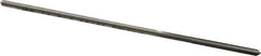 Made in USA - #48 Cobalt 4 Flute Chucking Reamer - Straight Flute, 0.072" Straight Shank, 3/4" Flute Length, 3" OAL - Eagle Tool & Supply