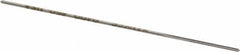 Made in USA - #60 Cobalt 4 Flute Chucking Reamer - Straight Flute, 0.039" Straight Shank, 1/2" Flute Length, 2-1/2" OAL - Eagle Tool & Supply