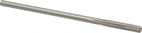 Made in USA - Letter A Cobalt 6 Flute Chucking Reamer - Straight Flute, 0.2265" Straight Shank, 1-1/2" Flute Length, 6" OAL - Eagle Tool & Supply