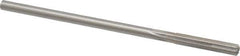 Made in USA - Letter A Cobalt 6 Flute Chucking Reamer - Straight Flute, 0.2265" Straight Shank, 1-1/2" Flute Length, 6" OAL - Eagle Tool & Supply