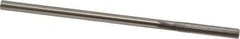 Made in USA - Letter F Cobalt 6 Flute Chucking Reamer - Straight Flute, 1/4" Straight Shank, 1-1/2" Flute Length, 6" OAL - Eagle Tool & Supply