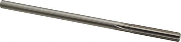 Made in USA - Letter N Cobalt 6 Flute Chucking Reamer - Straight Flute, 0.2792" Straight Shank, 1-1/2" Flute Length, 6" OAL - Eagle Tool & Supply