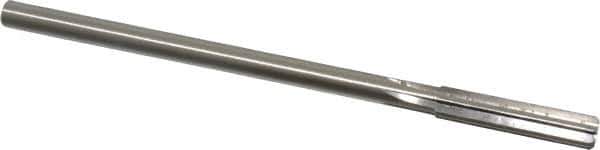 Made in USA - Letter R Cobalt 6 Flute Chucking Reamer - Straight Flute, 0.2792" Straight Shank, 1-1/2" Flute Length, 6" OAL - Eagle Tool & Supply