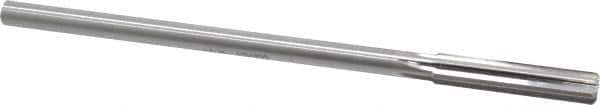 Made in USA - Letter U Cobalt 6 Flute Chucking Reamer - Straight Flute, 0.3105" Straight Shank, 1-3/4" Flute Length, 7" OAL - Eagle Tool & Supply