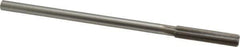 Made in USA - Letter V Cobalt 6 Flute Chucking Reamer - Straight Flute, 0.3105" Straight Shank, 1-3/4" Flute Length, 7" OAL - Eagle Tool & Supply