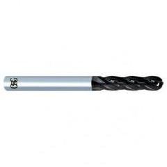 3/16" Dia. - 2" OAL - Diamond CBD - Ball End SE EM - 4 FL - Eagle Tool & Supply