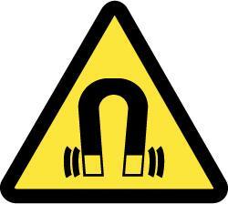 NMC - ISO Label - Black & Yellow, 4" Long x 4" High, Sign Muscle Finish - Eagle Tool & Supply