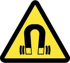 NMC - ISO Label - Black & Yellow, 4" Long x 4" High, Sign Muscle Finish - Eagle Tool & Supply