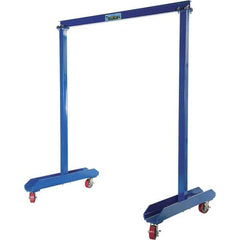 Vestil - 1,000 Lb Load Capacity, Steel Gantry Crane - 6' Span - Eagle Tool & Supply