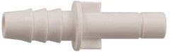 Parker - 3/8 Stem OD x 1/4 Hose Barb, Bio-Sourced Nylon 11 Push-to-Connect Tube to Barb Connector - 190 Max psi, 1/4" Stem Diam, White - Eagle Tool & Supply