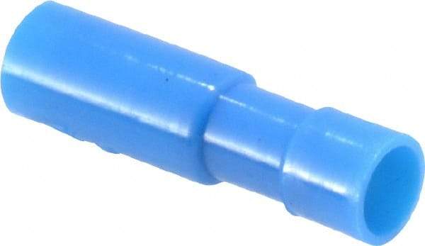 3M - 16 to 14 AWG Crimp Bullet Connector - Blue Nylon Insulation - Eagle Tool & Supply