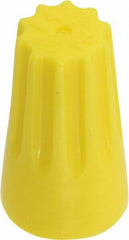 3M - 3, 20 to 2, 12 AWG, 600 Volt, Fire Resistant, Standard Twist on Wire Connector - Yellow, 221°F - Eagle Tool & Supply