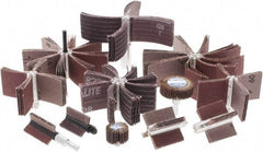 Merit Abrasives - Bore Polisher Test Kit - Polishes Bores with 1 to 5" Diam - Eagle Tool & Supply