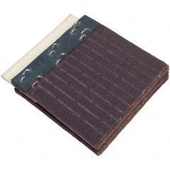 Merit Abrasives - 60 Grit, Scored Surface, Aluminum Oxide Flex Drum Flap Wheel Refill - Medium Grade, 2-3/4" Trim Length x 2" Wide x 1/4" Thick, Resin Bond - Eagle Tool & Supply