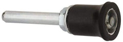 Merit Abrasives - 3/4" Diam Quick-Change Disc Backing Pad - 1/4" Shank Diam, 40,000 RPM, Power-Lock Type 2 Compatible - Eagle Tool & Supply
