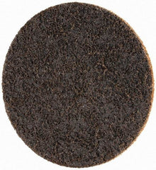 Merit Abrasives - 5" Disc Diam, Aluminum Oxide Quick Change Disc - Type S Attaching System, Nonwoven, Brown, Coarse Grade, GD Series - Eagle Tool & Supply
