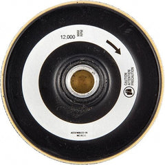 Merit Abrasives - 4" Diam Hook & Loop Disc Backing Pad - 13,000 RPM - Eagle Tool & Supply
