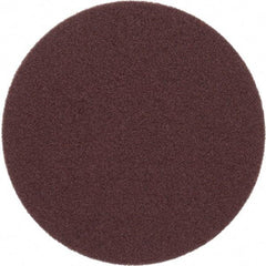Merit Abrasives - 2" Diam, 120 Grit Aluminum Oxide Adhesive PSA Disc - Medium Grade, Black, Cloth Backing, Flexible - Eagle Tool & Supply