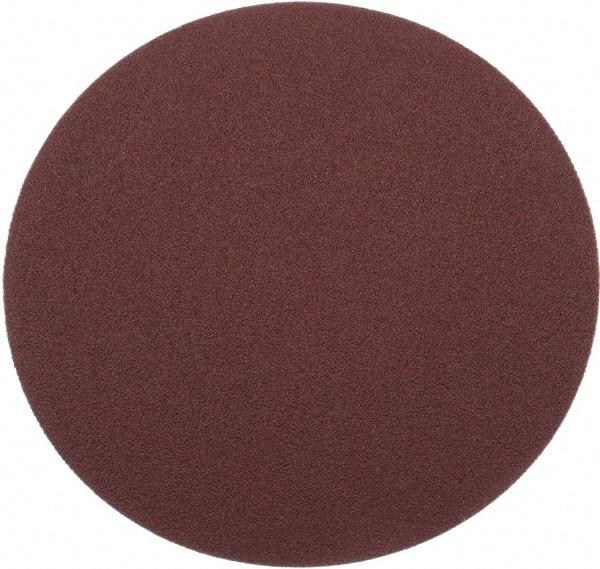 Merit Abrasives - 3" Diam, 150 Grit Aluminum Oxide Adhesive PSA Disc - Medium Grade, Black, Cloth Backing, Flexible - Eagle Tool & Supply