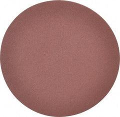 Merit Abrasives - 5" Diam, 120 Grit Aluminum Oxide Adhesive PSA Disc - Medium Grade, Black, Cloth Backing, Flexible - Eagle Tool & Supply