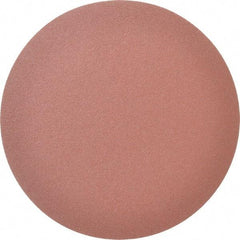 Merit Abrasives - 8" Diam, 80 Grit Aluminum Oxide Adhesive PSA Disc - Coarse Grade, Black, Cloth Backing, Flexible - Eagle Tool & Supply