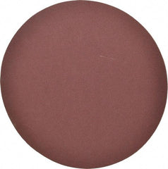 Merit Abrasives - 8" Diam, 120 Grit Aluminum Oxide Adhesive PSA Disc - Medium Grade, Black, Cloth Backing, Flexible - Eagle Tool & Supply