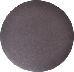 Merit Abrasives - 12" Diam, 40 Grit Aluminum Oxide Adhesive PSA Disc - Very Coarse, Black, Cloth Backing, Flexible - Eagle Tool & Supply
