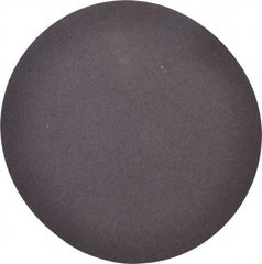 Merit Abrasives - 12" Diam, 50 Grit Aluminum Oxide Adhesive PSA Disc - Coarse Grade, Black, Cloth Backing, Flexible, Use with Stationary Disc Sanders - Eagle Tool & Supply