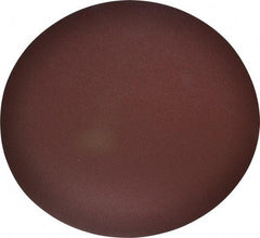 Merit Abrasives - 20" Diam, 60 Grit Aluminum Oxide Adhesive PSA Disc - Coarse Grade, Black, Cloth Backing, Flexible, Use with Stationary Disc Sanders - Eagle Tool & Supply