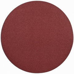 Merit Abrasives - 24" Diam, 50 Grit Aluminum Oxide Adhesive PSA Disc - Coarse Grade, Black, Cloth Backing, Flexible, Use with Stationary Disc Sanders - Eagle Tool & Supply