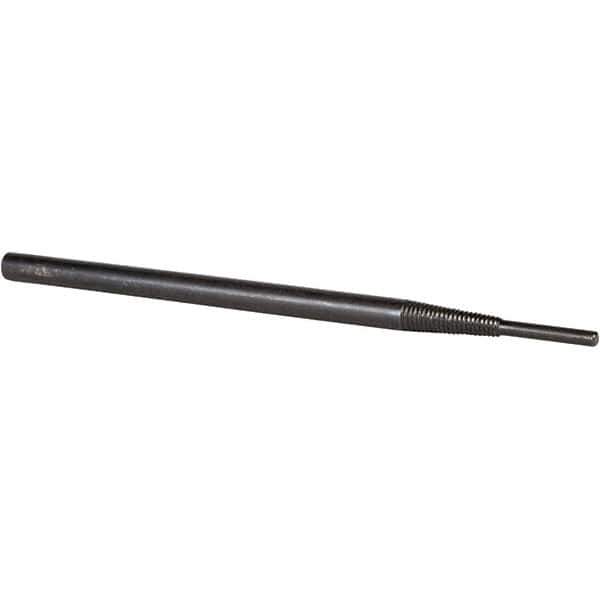 Merit Abrasives - Cartridge Roll Mandrel - 1/4" Shank Diam x 6" Shank Length, 8" OAL - Eagle Tool & Supply