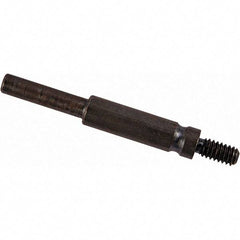 Merit Abrasives - 1/4-20 Cross/Square Pad Mandrel - 3" Long - Eagle Tool & Supply