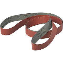 ‎3M Cubitron ll Cloth Belt 723D 220+ J-weight 6″ × 118-5/8″ Film-lok Full-flex - Exact Industrial Supply
