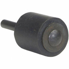 Merit Abrasives - 1" Wide x 3" Diam, Spiral Band Drum - 3/8" Shank Diam, 3,000 RPM - Eagle Tool & Supply