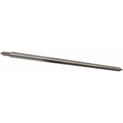 Made in USA - #4/0 Pin, 0.1142" Diam, 0.0869" Small End, 1/8" Diam Straight Shank, 1-5/16" Flute, Taper Pin Reamer - Eagle Tool & Supply