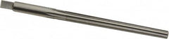 Made in USA - #2 Pin, 0.2008" Diam, 0.1605" Small End, 13/64" Diam Straight Shank, 1-15/16" Flute, Taper Pin Reamer - Eagle Tool & Supply