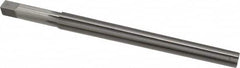 Made in USA - #11 Pin, 0.878" Diam, 0.706" Small End, 3/4" Diam Straight Shank, 8-1/4" Flute, Taper Pin Reamer - Eagle Tool & Supply