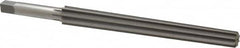 Made in USA - #12 Pin, 1.05" Diam, 0.842" Small End, 3/4" Diam Straight Shank, 10" Flute, Taper Pin Reamer - Eagle Tool & Supply