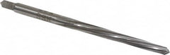 Made in USA - #1 Pin, 0.1798" Diam, 0.1447" Small End, 3/16" Diam Straight Shank, 1-11/16" Flute, Taper Pin Reamer - Eagle Tool & Supply