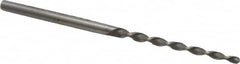 Made in USA - #6/0 Pin, 0.0806" Diam, 0.0611" Small End, 3/32" Diam Straight Shank, 15/16" Flute, Taper Pin Reamer - Eagle Tool & Supply