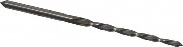 Made in USA - #5/0 Pin, 0.0966" Diam, 0.0719" Small End, 7/64" Diam Straight Shank, 1-3/16" Flute, Taper Pin Reamer - Eagle Tool & Supply