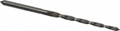 Made in USA - #5/0 Pin, 0.0966" Diam, 0.0719" Small End, 7/64" Diam Straight Shank, 1-3/16" Flute, Taper Pin Reamer - Eagle Tool & Supply