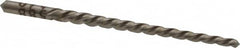 Made in USA - #4/0 Pin, 0.1142" Diam, 0.0869" Small End, 1/8" Diam Straight Shank, 1-5/16" Flute, Taper Pin Reamer - Eagle Tool & Supply