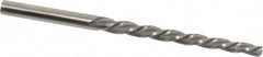 Made in USA - #0 Pin, 0.1638" Diam, 0.1287" Small End, 11/64" Diam Straight Shank, 1-11/16" Flute, Taper Pin Reamer - Eagle Tool & Supply