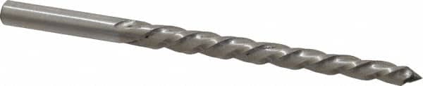 Made in USA - #2 Pin, 0.2008" Diam, 0.1605" Small End, 13/64" Diam Straight Shank, 1-15/16" Flute, Taper Pin Reamer - Eagle Tool & Supply
